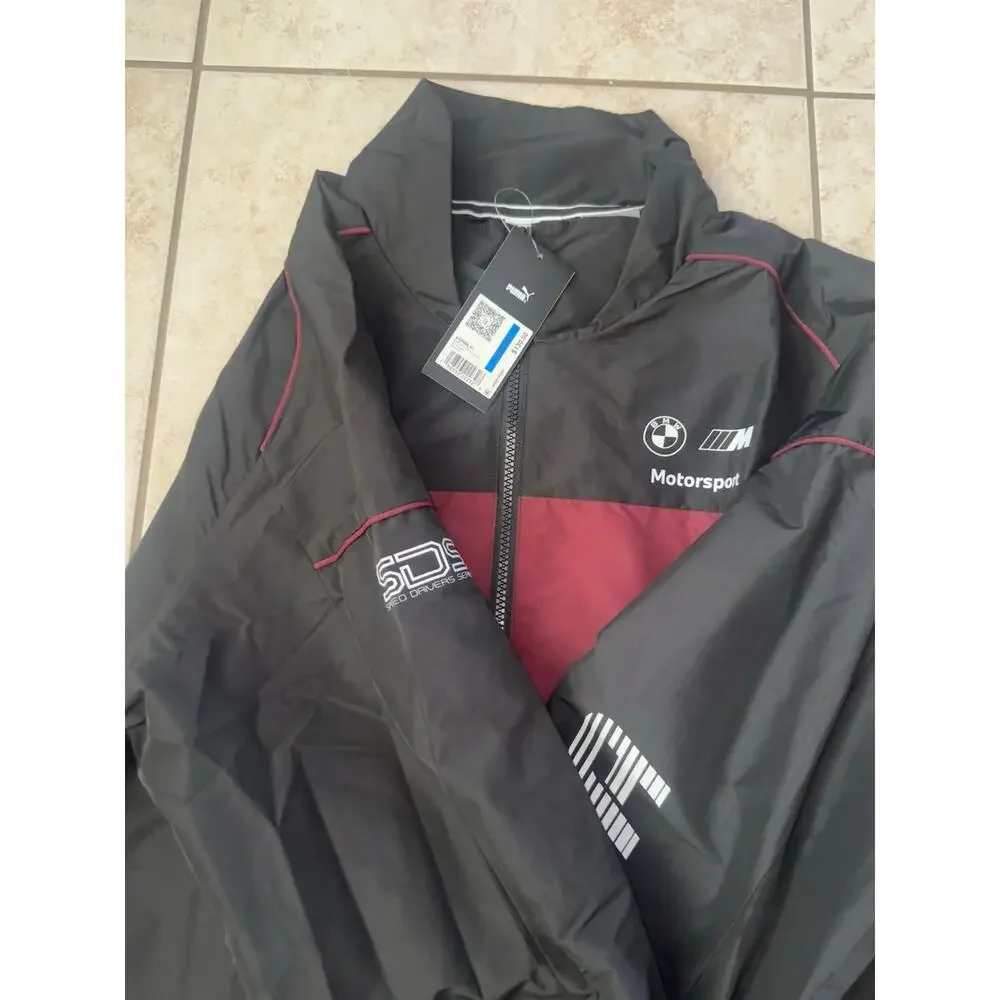 PUMA BMW M Motorsport SDS 2.0 Men’s Full-Zip Jacket Size L NWT
